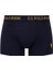 - Erkek Sarı - Baskılı- Lacivert 3 Lü Boxer 2