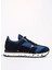 Lacivert-Siyah Erkek Deri - Kumaş Sneaker 2891-321 1