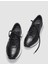 Siyah Erkek Deri Sneaker 29783 4
