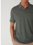Düz Haki Erkek Polo T-Shirt cm James 5