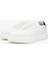 Barracuda Erkek Hakiki Deri Beyaz/siyah Sneakers & Spor Ayakkabı 4