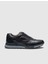 Siyah Erkek Deri Sneaker 26474 1