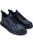 Erkek Hakiki Deri Lacivert Sneakers & Spor Ayakkabı 2