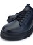 Erkek Hakiki Deri Lacivert Sneakers & Spor Ayakkabı 3