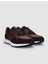 Kahverengi Erkek Deri Sneaker 123757 2