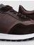 Kahverengi Erkek Deri Sneaker 123757 4