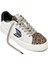 411301W85M - Salvas Leather Leopard Beyaz - Çok Renkli Deri Erkek Günlük Spor Ayakkabı 2