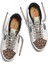 411301W85M - Salvas Leather Leopard Beyaz - Çok Renkli Deri Erkek Günlük Spor Ayakkabı 3