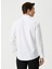 Slim Fit Klasik Yaka Beyaz Erkek Gömlek 1080116 4