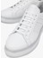 Beyaz Erkek Deri Sneaker 698 1089-7 Erk Ayk Y24 3