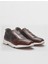 Kahverengi Erkek Deri Sneaker 121038 2