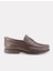 Kahverengi Erkek Deri - Kürklü Loafer 112378 1