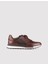 Kahverengi Erkek Deri Sneaker 25432 1
