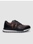 Siyah-Kahverengi Erkek Deri - Kumaş Sneaker 112940S 1