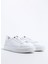 Beyaz Erkek Deri Sneaker 276-36 2