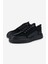 Siyah Erkek Deri Sneaker 352 21188 Erk Ayk SK24-25 5