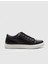 Siyah Erkek Deri Sneaker 121078R 1