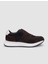 Siyah Erkek Süet Sneaker 124007R 1