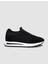 Siyah Erkek Süet Sneaker 124356R 1