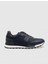 Lacivert Erkek Deri Sneaker 121169R 1