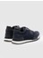 Lacivert Erkek Deri Sneaker 121169R 3