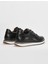 Siyah Erkek Deri Sneaker 122273 3
