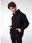 Kapüşonlu Regular Fit Siyah Erkek Sweatshirt L222678-001 3