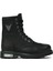 Hakiki Deri Siyah Dock Step Outdoor Erkek Bot 1