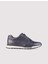 Lacivert Erkek Deri Sneaker 21393 1