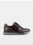 Kahverengi Erkek Deri Sneaker 115262 1