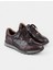 Kahverengi Erkek Deri Sneaker 115262 4