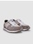Gri-Beyaz Erkek Deri Sneaker 124421R 2