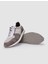 Gri-Beyaz Erkek Deri Sneaker 124421R 4