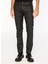 Siyah Erkek Düz Paça Slim Fit Denim Pantolon 74OBB5S0DW056L54899 3
