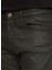 Siyah Erkek Düz Paça Slim Fit Denim Pantolon 74OBB5S0DW056L54899 4