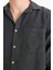 Regular Fit Basic Düz Tensel Uzun Kollu Gömlek B2907AX25SP 4