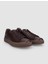 Kahverengi Erkek Deri Sneaker 117833 2