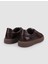 Kahverengi Erkek Deri Sneaker 117833 3