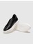 Siyah Erkek Deri Sneaker 28909 4
