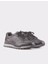 Siyah Erkek Deri Sneaker 102259R 2