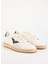Beyaz-Yeşil Erkek Deri Sneaker Play New 2