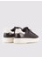 Siyah-Beyaz Erkek Deri Sneaker 14586 4