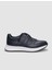Lacivert Erkek Deri Sneaker 29782 1
