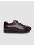 Kahverengi Erkek Deri Sneaker 101398R 1
