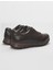 Kahverengi Erkek Deri Sneaker 29106 3