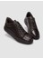 Kahverengi Erkek Deri Sneaker 29831 4