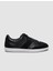 %100 Hakiki Deri Siyah Bağcıklı Erkek Sneaker 1