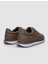 %100 Hakiki Deri Vizon Bağcıklı Erkek Sneaker 3