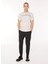 Lastikli Bel Dar Paça Slim Fit Koyu Lacivert Erkek Pantolon 62034110 2