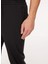 Lastikli Bel Dar Paça Slim Fit Koyu Lacivert Erkek Pantolon 62034110 4